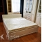 Двуспальная белая кровать