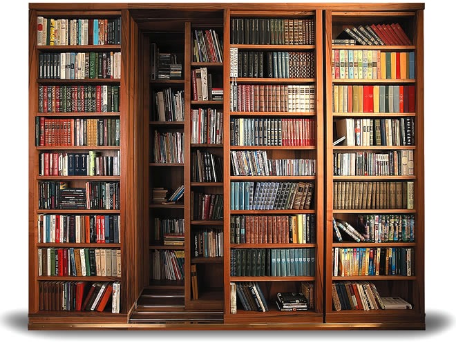 Какой должна быть глубина книжного шкафа, чтобы полки не прогибались?